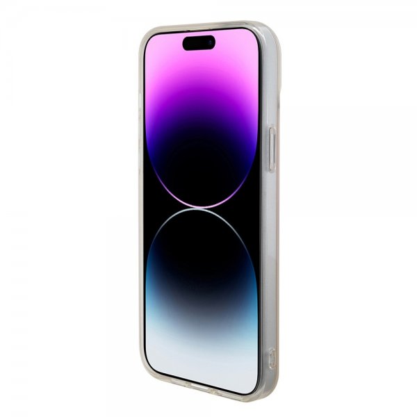 Guess iPhone 15 Pro Max Deksel Script MagSafe Rosa