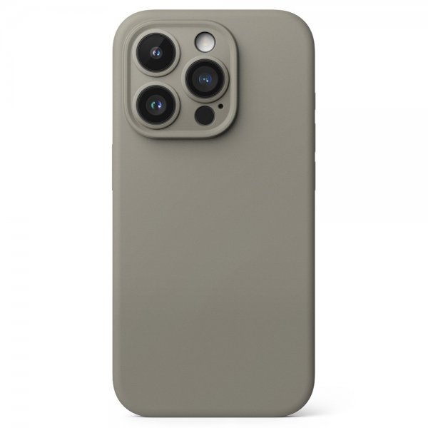 Ringke iPhone 15 Pro Max Deksel Silicone Magnetic Grå