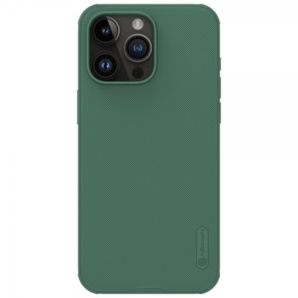 Nillkin iPhone 15 Pro Max Deksel Super Frosted Shield Pro Grønn
