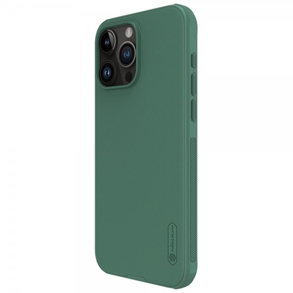 Nillkin iPhone 15 Pro Max Deksel Super Frosted Shield Pro Grønn