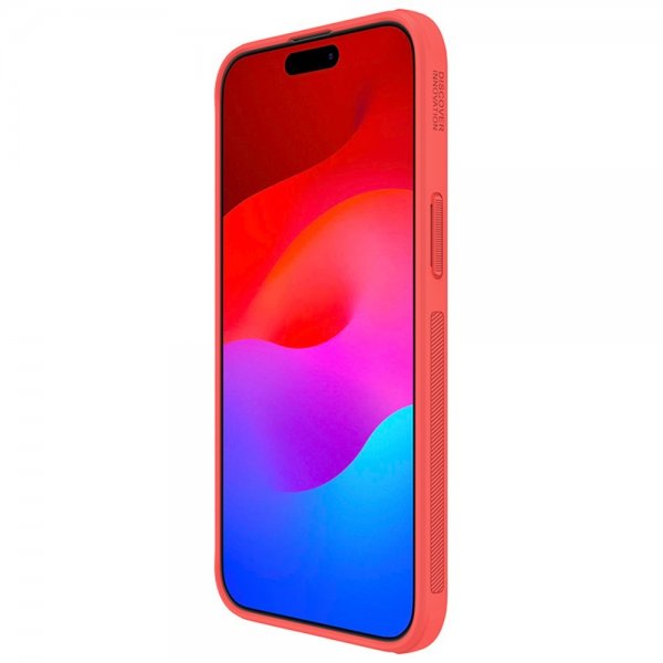 Nillkin iPhone 15 Pro Max Deksel Super Frosted Shield Pro Rød
