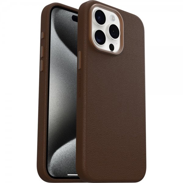 Otterbox iPhone 15 Pro Max Deksel Symmetry Cactus Leather MagSafe Rich Adobe