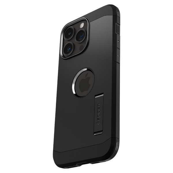 Spigen iPhone 15 Pro Max Deksel Tough Armor MagFit Svart