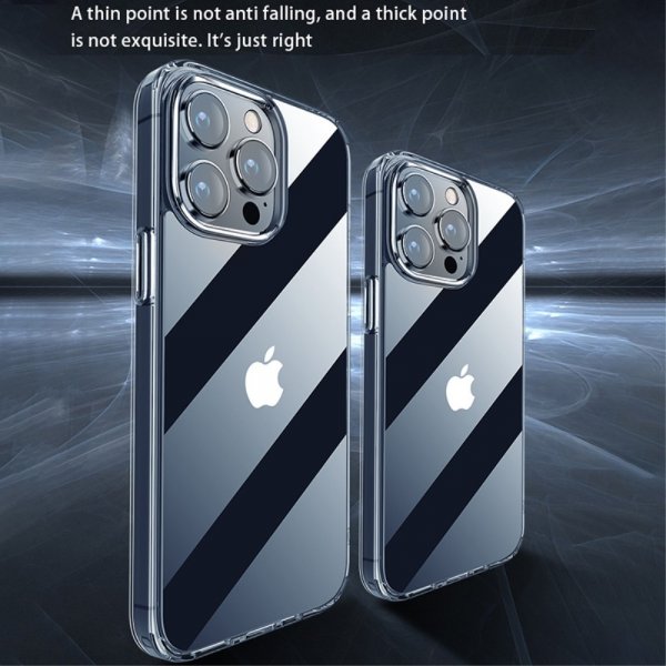 X-Level iPhone 15 Pro Max Deksel Transparent