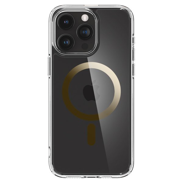 Spigen iPhone 15 Pro Max Deksel Ultra Hybrid MagFit Gull