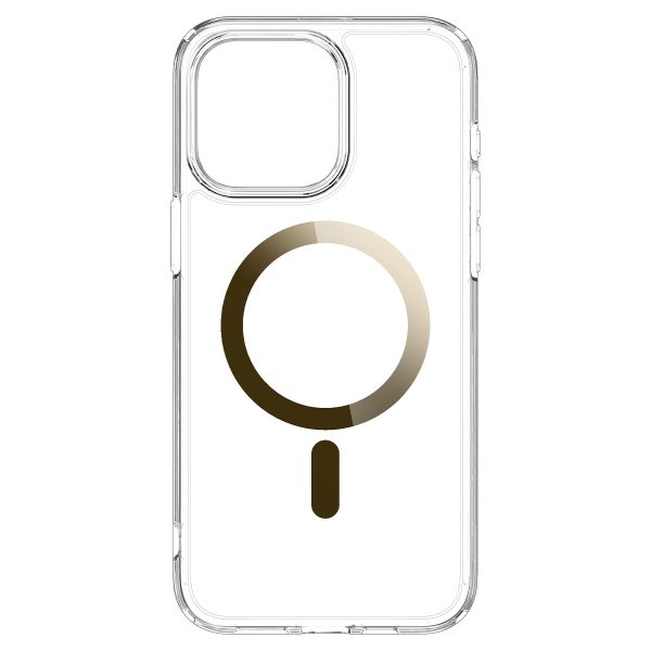 Spigen iPhone 15 Pro Max Deksel Ultra Hybrid MagFit Gull