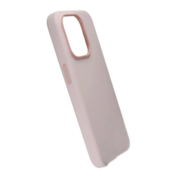 Rvelon iPhone 15 Pro Deksel Silikon MagSafe Rosa