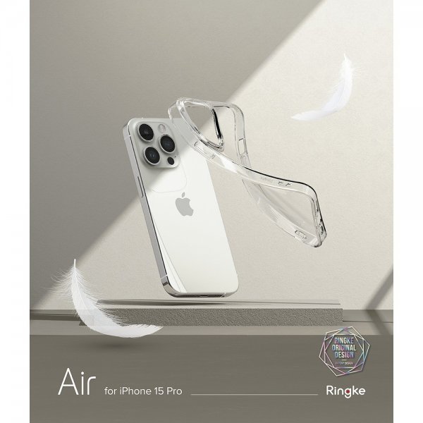 Ringke iPhone 15 Pro Deksel Air Clear