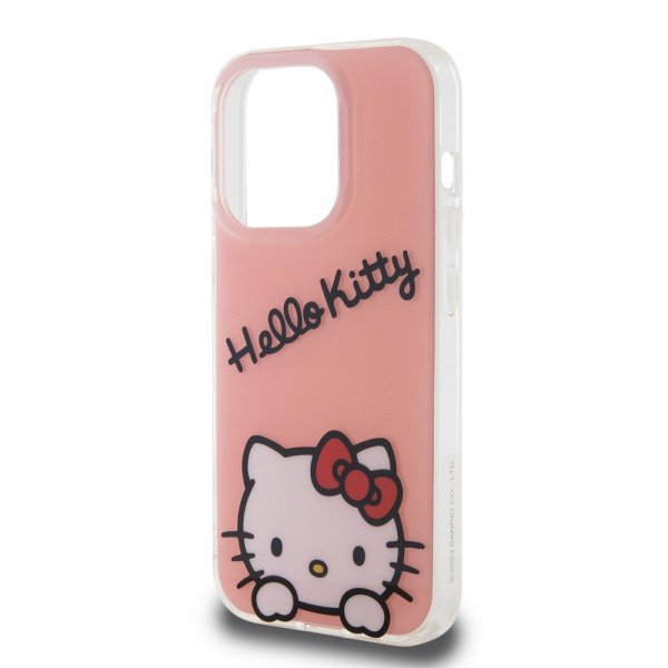 Hello Kitty iPhone 15 Pro Deksel Daydreaming Crossbody Rosa
