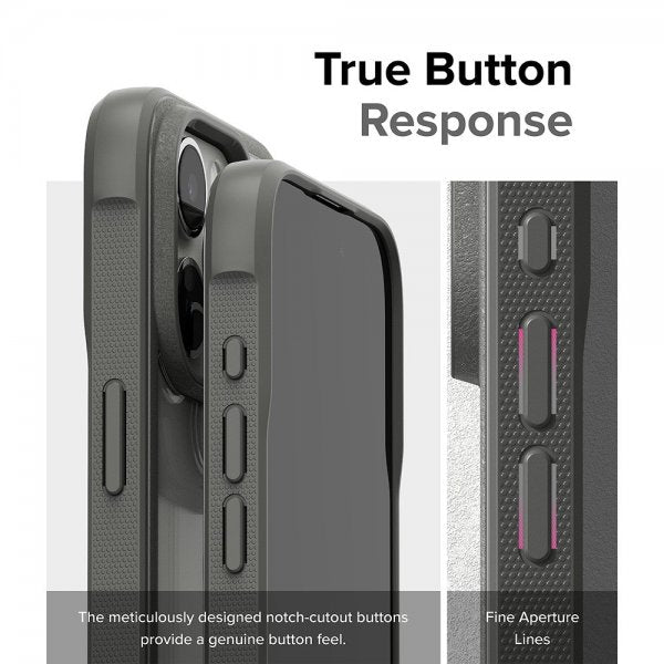 Ringke iPhone 15 Pro Deksel Fusion Bold Grå