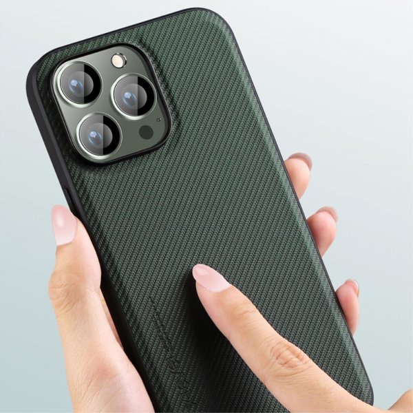 X-Level iPhone 15 Pro Deksel Kevlar II Series Grå