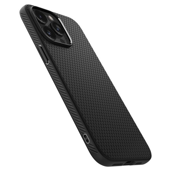 Spigen iPhone 15 Pro Deksel Liquid Air Matte Black
