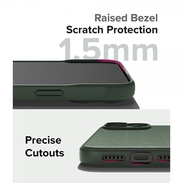 Ringke iPhone 15 Pro Deksel Onyx Dark Green