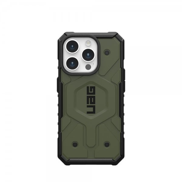 Urban Armor Gear (UAG) iPhone 15 Pro Deksel Pathfinder MagSafe Olive Drab