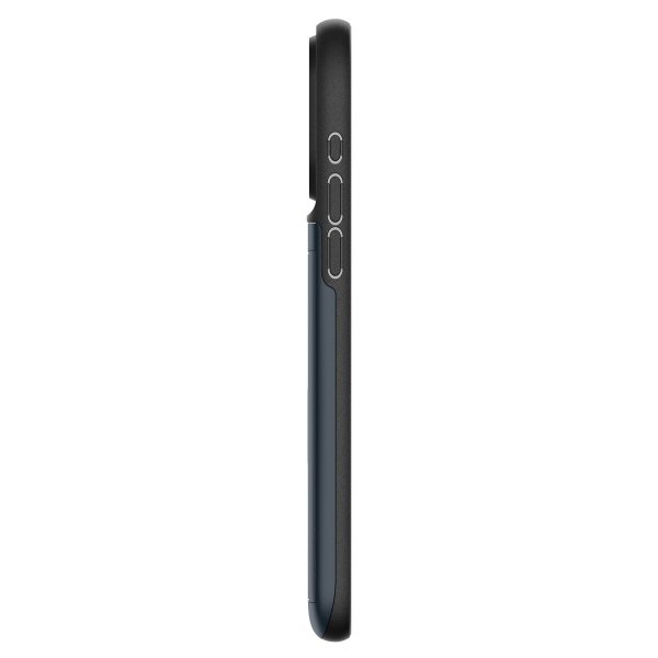 Spigen iPhone 15 Pro Deksel Slim Armor CS Metal Slate