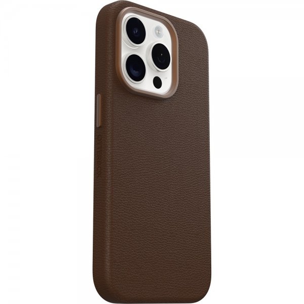 Otterbox iPhone 15 Pro Deksel Symmetry Cactus Leather MagSafe Rich Adobe