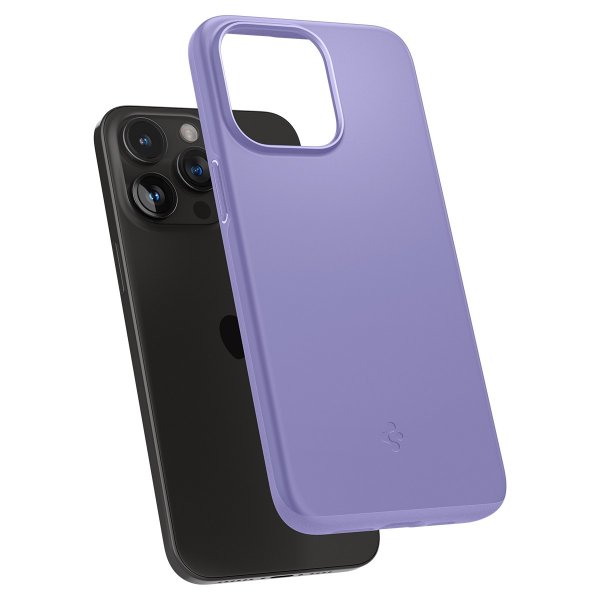 Spigen iPhone 15 Pro Deksel Thin Fit Iris Purple