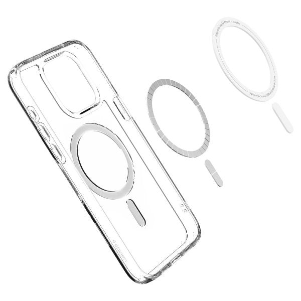 Spigen iPhone 15 Pro Deksel Ultra Hybrid MagFit Graphite