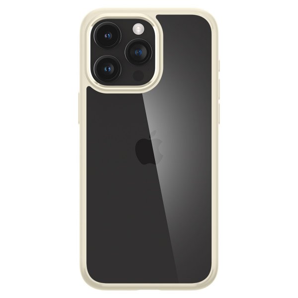 Spigen iPhone 15 Pro Deksel Ultra Hybrid Mute Beige