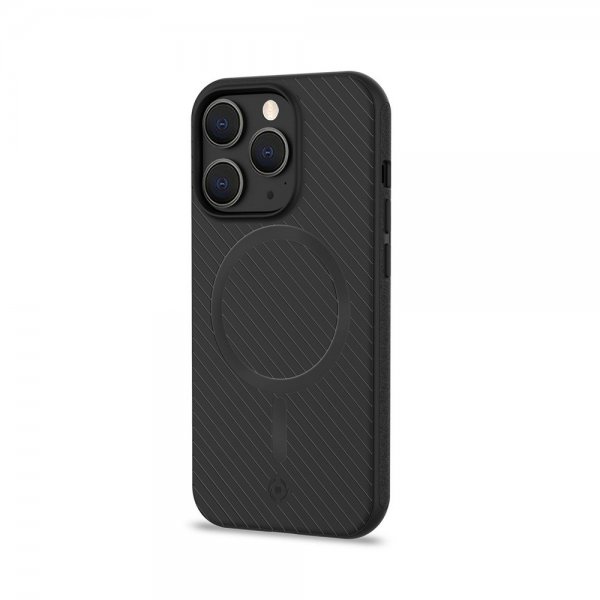 Celly iPhone 15 Pro Deksel ULTRAMAG Svart