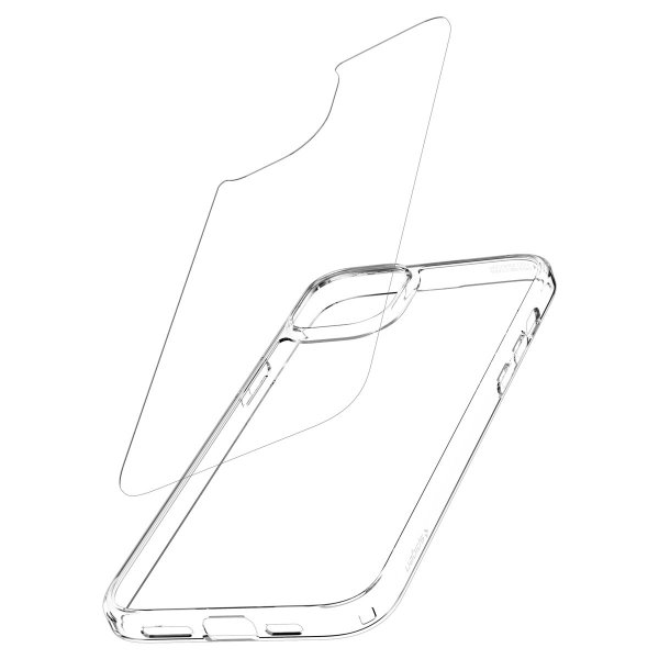 Spigen iPhone 15 Deksel Air Skin Hybrid Crystal Clear