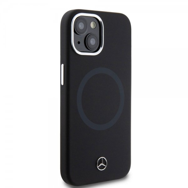 Mercedes Benz iPhone 15 Deksel Bicolor MagSafe Svart