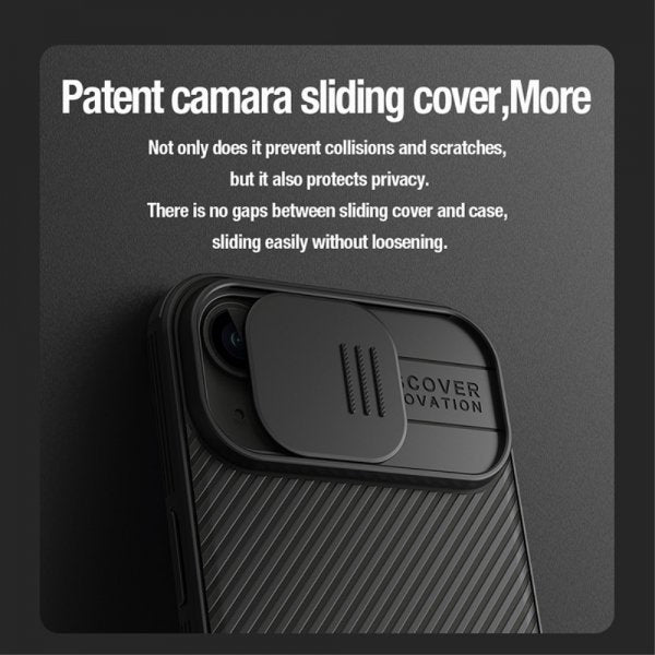 Nillkin iPhone 15 Deksel CamShield Pro MagSafe Svart