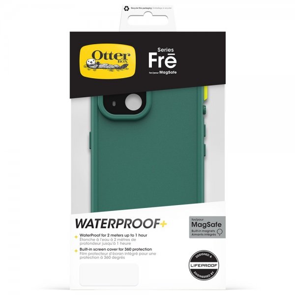 Otterbox iPhone 15 Deksel Fre MagSafe Pine