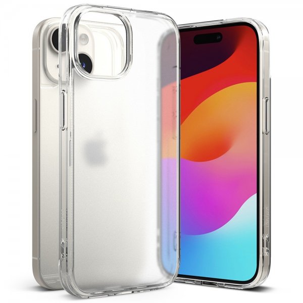 Ringke iPhone 15 Deksel Fusion Matte Clear