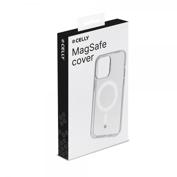 Celly iPhone 15 Deksel GELSKINMAG MagSafe Transparent