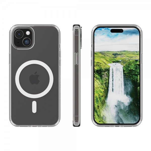 dbramante1928 iPhone 13/14/15/16e/17e Deksel Iceland Ultra D3O MagSafe Transparent