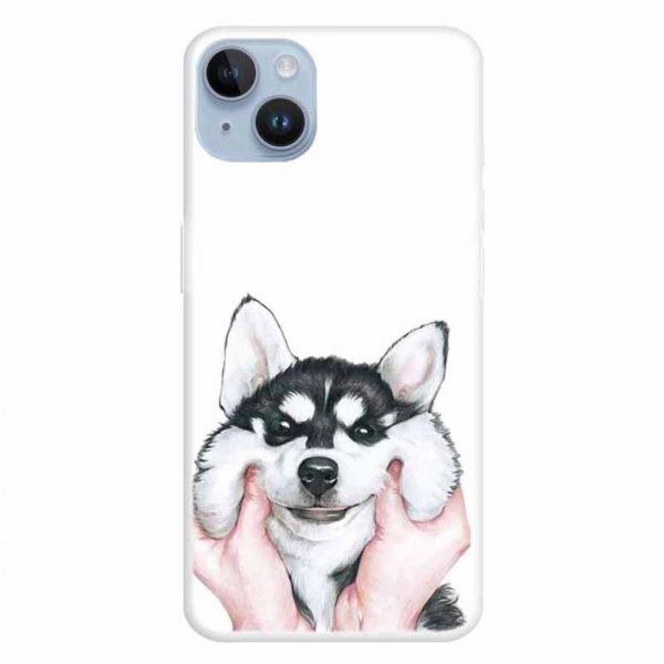 iPhone 15 Deksel Motiv Husky