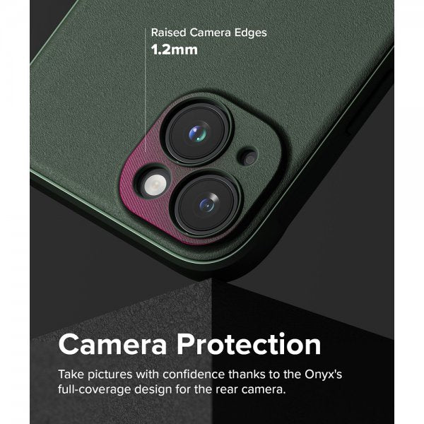 Ringke iPhone 15 Deksel Onyx Dark Green
