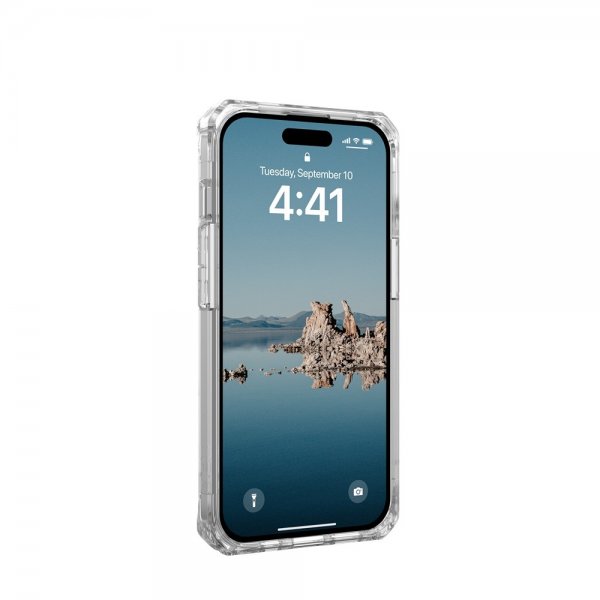 Urban Armor Gear (UAG) iPhone 15 Deksel Plyo MagSafe Ice Hvit