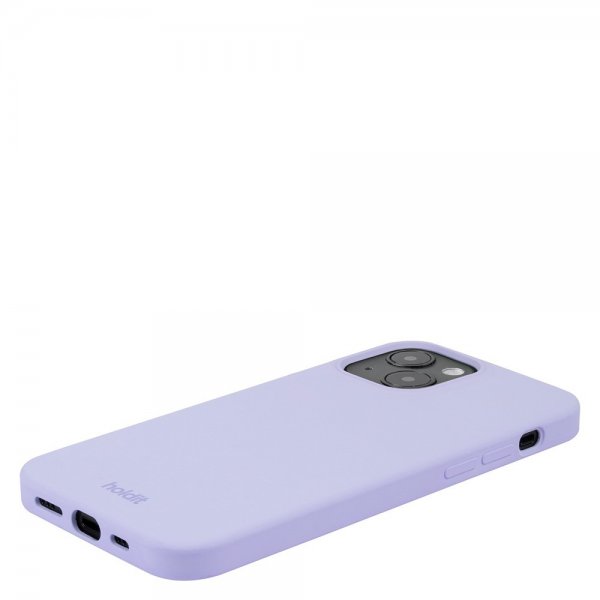 holdit iPhone 15 Deksel Silikon Lavendel