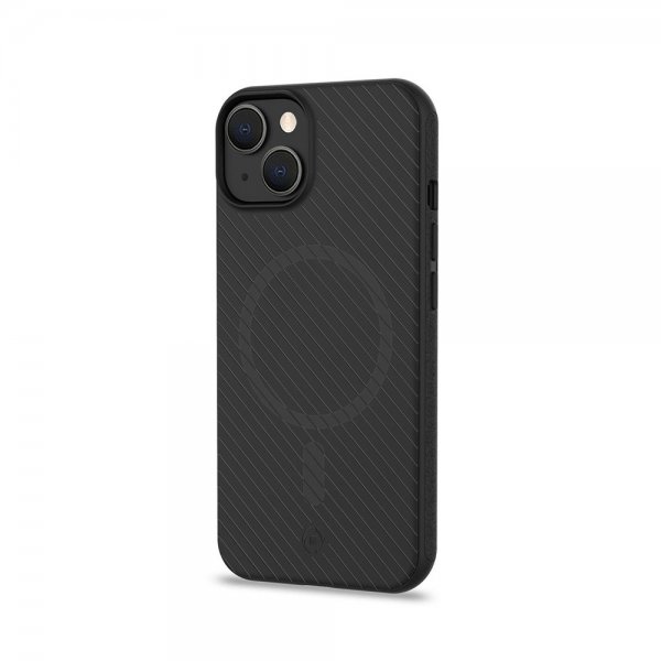 Celly iPhone 15 Deksel ULTRAMAG Svart