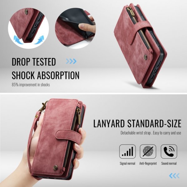 CaseMe iPhone 16 Etui C30 Series Rød