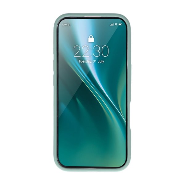 iPhone 16 Deksel Silikon Grønn