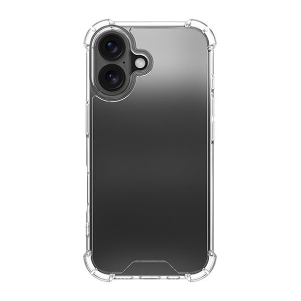 iPhone 16 Deksel Støtsikker Transparent