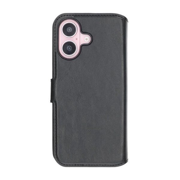 Rvelon iPhone 16 Etui Detachable Wallet Case Svart