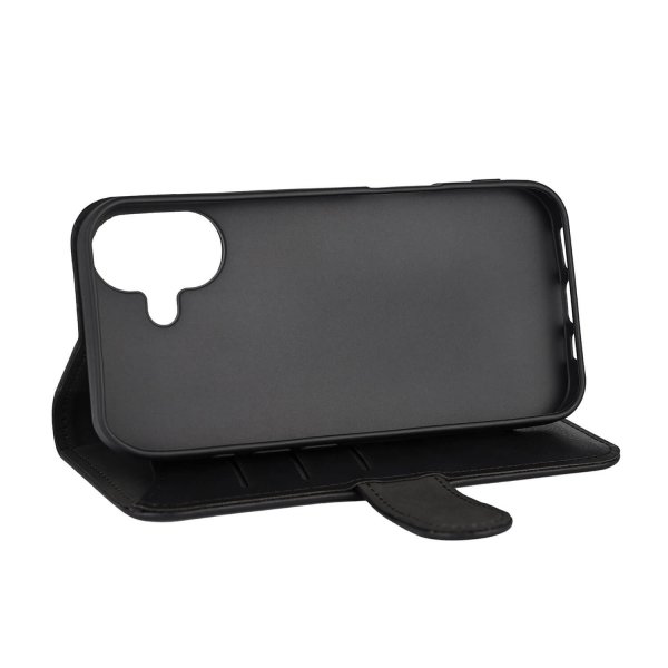 Gear iPhone 16 Plus Etui 3 Kortlomme Svart