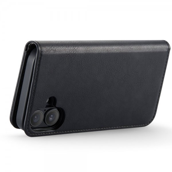 Dg.Ming iPhone 16 Plus Etui Avtagbart Deksel Svart