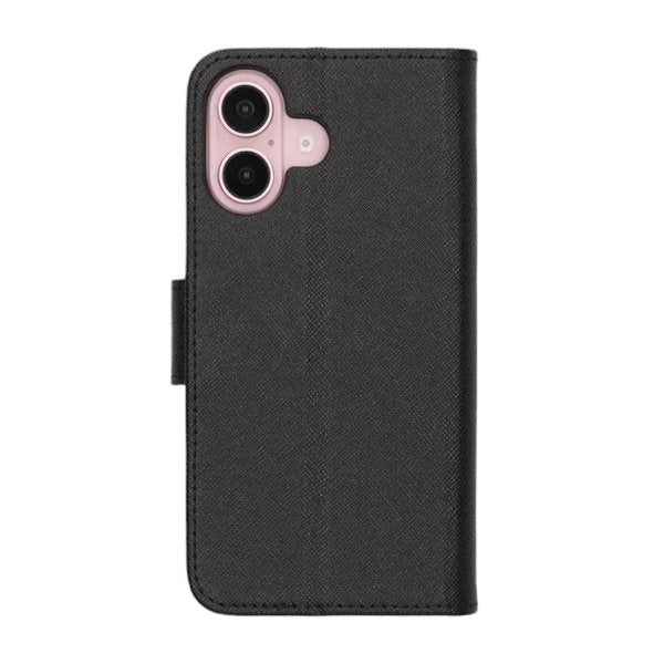 iPhone 16 Plus Etui med Stativ Svart