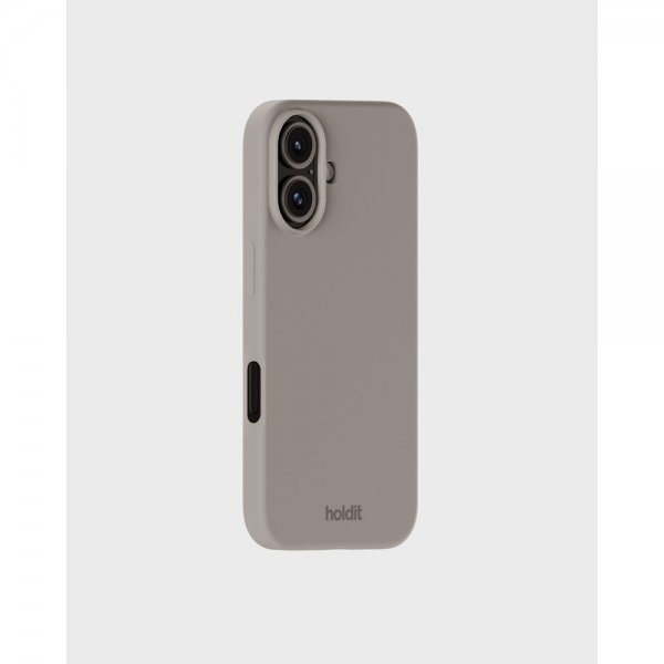 holdit iPhone 16 Plus Deksel Silikon Taupe