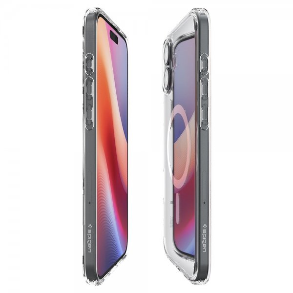 Spigen iPhone 16 Plus Deksel Ultra Hybrid MagFit Hvit