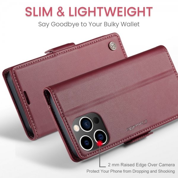 CaseMe iPhone 16 Pro Etui 023 Series Rød