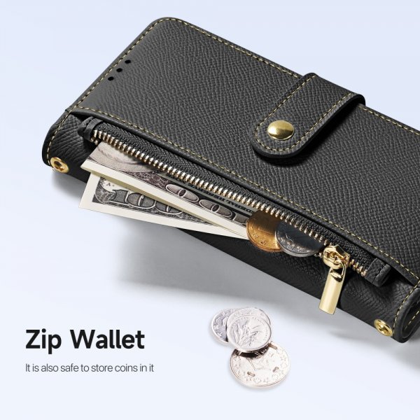 Dux Ducis iPhone 16 Pro Etui 2-in-1 Lawa Series MagSafe Svart