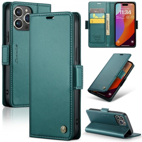 CaseMe iPhone 16 Pro Max Etui 023 Series Grønn