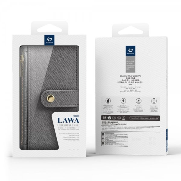 Dux Ducis iPhone 16 Pro Max Etui 2-in-1 Lawa Series MagSafe Grå