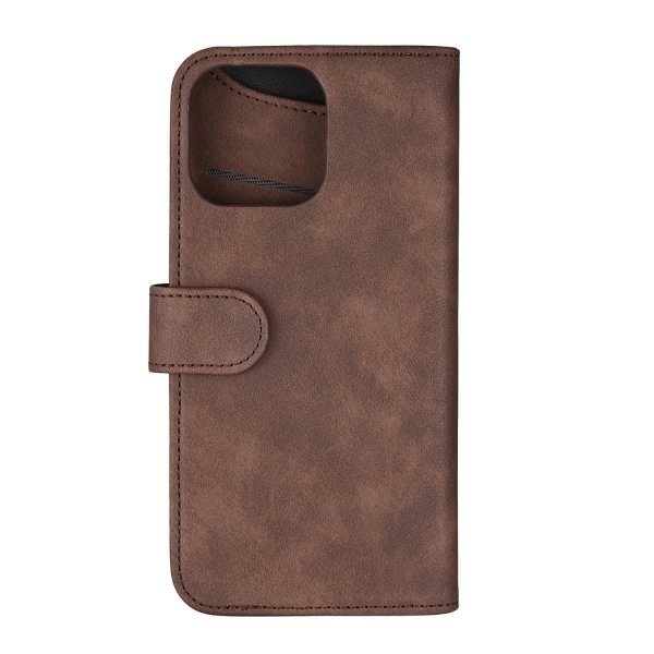 Gear iPhone 16 Pro Max Etui 3 Kortlomme Brun